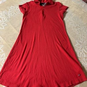 Tommy Hilfiger red polo dress